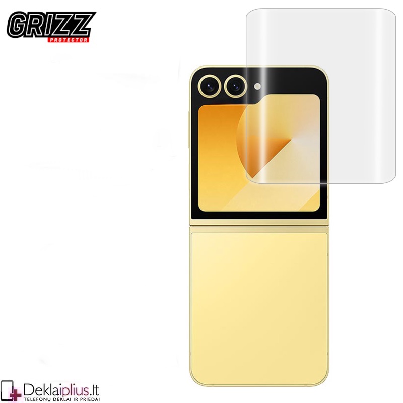 Telefono ekrano apsauga per visą ekraną išoriniam ekranui - Hydrogel (Samsung Z Flip 6) Telefono ekrano apsauga per visą ekraną išoriniam ekranui - Hydrogel (Samsung Z Flip 6)